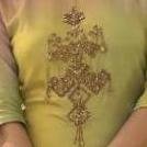 Ombre Handwork Kurta Set - Image 4