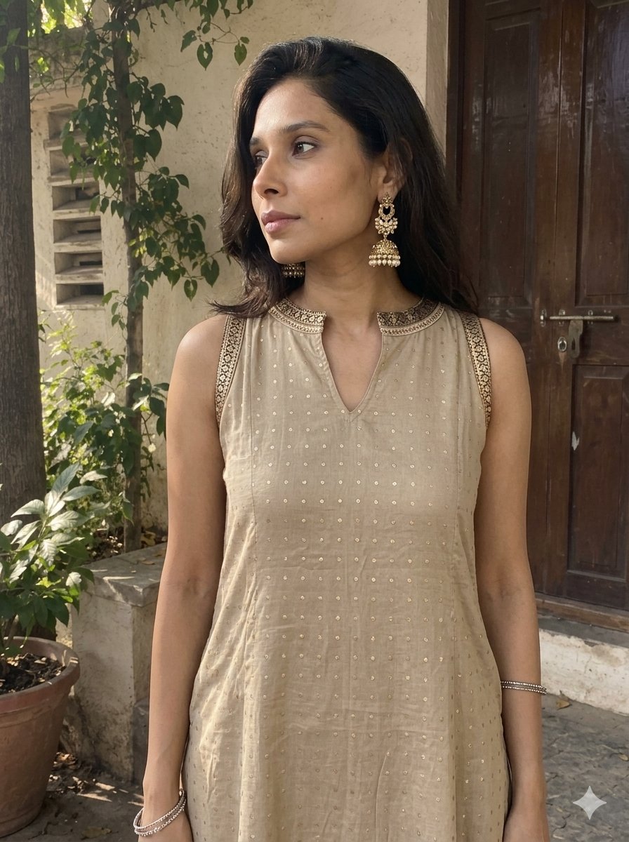 Anarkali plazoo kurta set - Image 4